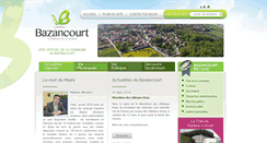 Desktop Screenshot of bazancourt51.fr